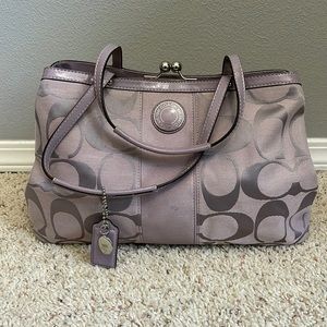 COACH Vintage Lavender Tote
